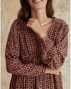 Robe Kate marron