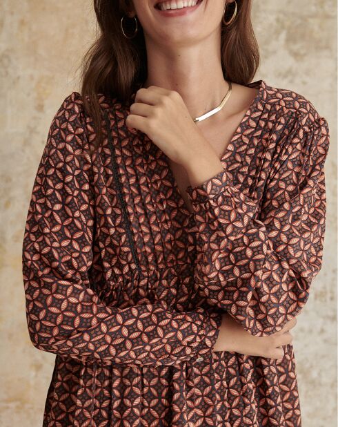 Robe Kate marron