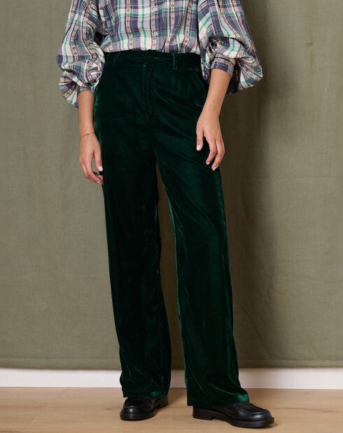 Pantalon Klaya émeraude