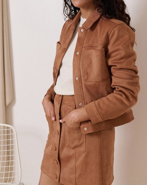 Veste Trinite camel
