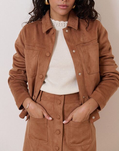 Veste Trinite camel