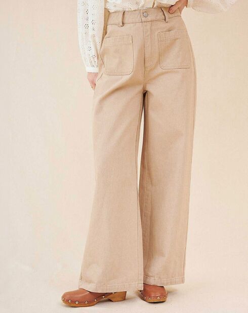 Pantalon Torres beige