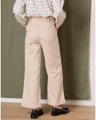 Pantalon en Laine mélangée Toby beige
