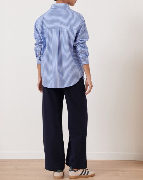 Chemise Ted bleue