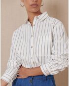 Chemise Ted écrue