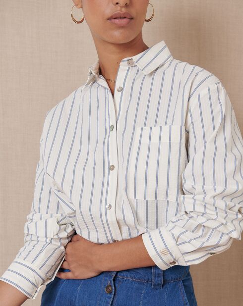 Chemise Ted écrue