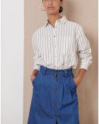 Chemise Ted écrue