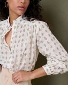 Blouse Telma blanche