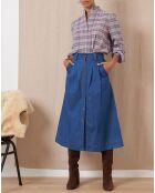 Jupe Tolede bleue