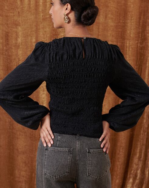Blouse Tatoo noire