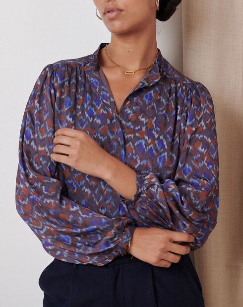 Blouse Ketty bleue