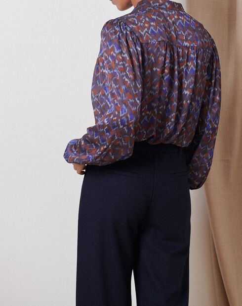 Blouse Ketty bleue