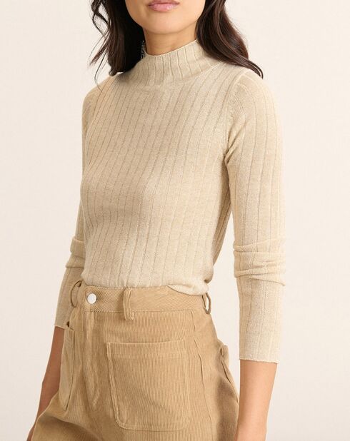 Top Pistache beige