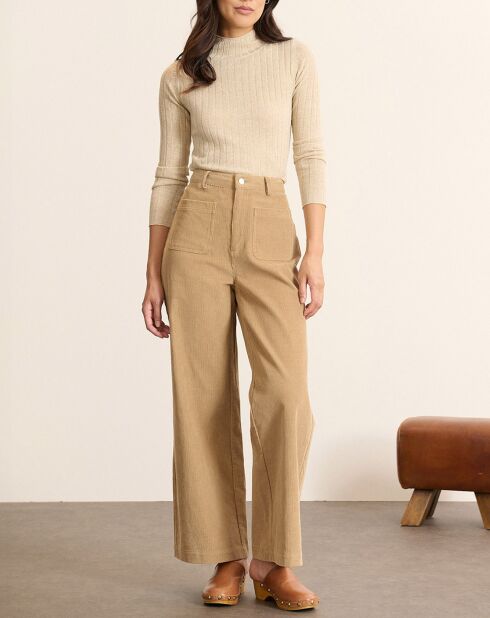 Top Pistache beige