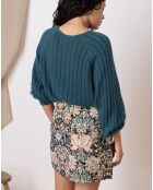 Pull en Angora mélangé Timothe émeraude