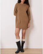 Robe en Laine mélangée Tiphaine mocha