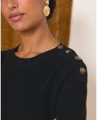 Robe en Laine mélangée Tiphaine noire