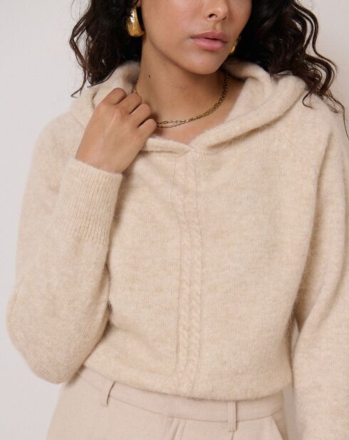 Gilet en Laine mélangée Timmy beige