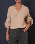 Gilet en Laine mélangée Tibet beige