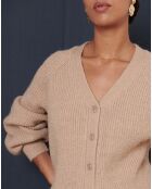 Gilet en Laine mélangée Tibet beige