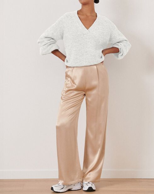 Pull en Laine mélangée Tinsley écru