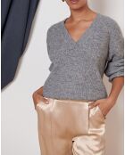 Pull en Laine mélangée Tinsley gris