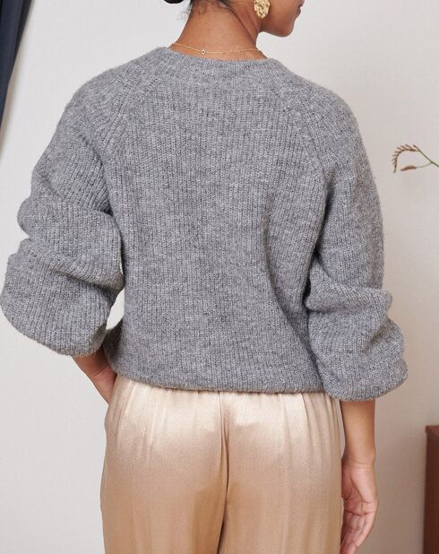 Pull en Laine mélangée Tinsley gris