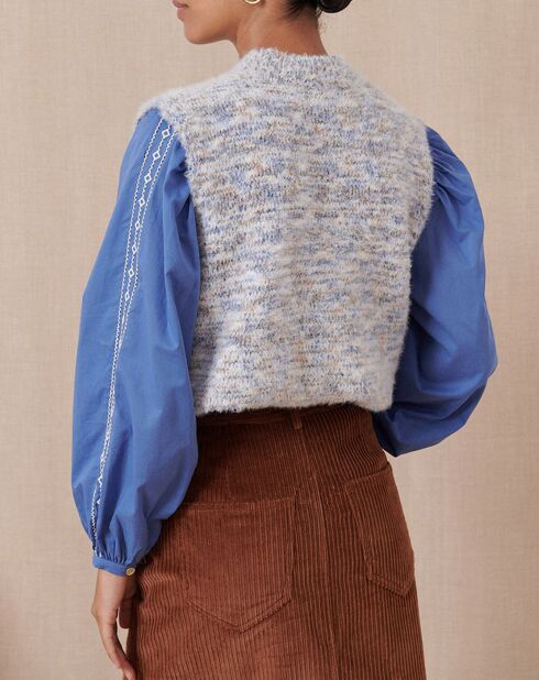 Pull Tineo bleu