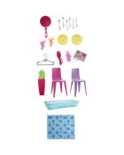 Maison de poupée Barbie avec accessoires et poupée - 3 ans et +