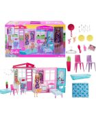 Maison de poupée Barbie avec accessoires et poupée - 3 ans et +