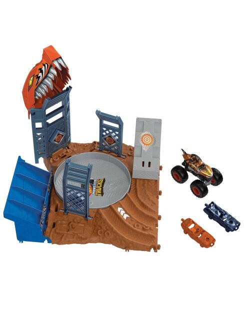Hot Wheels Monster Trucks demi-finale Shark Spin - 4 ans et +