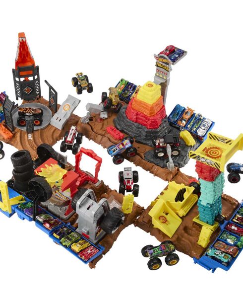 Hot Wheels Monster Trucks demi-finale Shark Spin - 4 ans et +