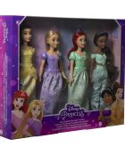 4 Poupées Disney princesses mode - 3 ans et +