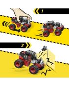 Mega Hot Wheels Monster Trucks Bone Shaker Crash Track - Dai 5 anni in su