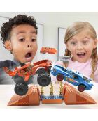 Monster Trucks Hot Wheels - Tiger Shark Chocs et Fracas - 5 ans et +