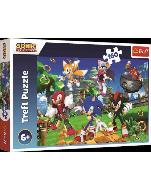 Puzzle Sonic & ses amis 160 pièces - 6 ans et +