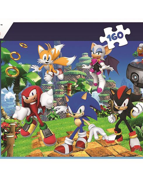 Puzzle Sonic & ses amis 160 pièces - 6 ans et +