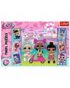 Puzzle L.O.L. Photos des poupées 100 pièces - 5 ans et +