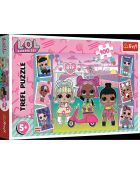 Puzzle L.O.L. Photos des poupées 100 pièces - 5 ans et +