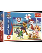 Puzzle Pat Patrouille La vie de chiot 60 pièces - 4 ans et +