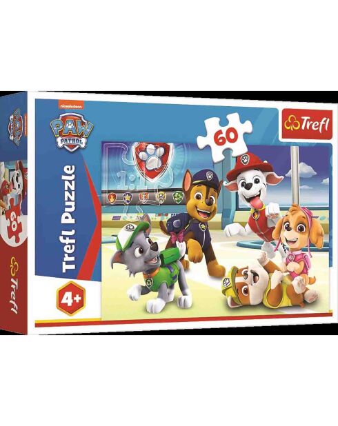 Puzzle Pat Patrouille La vie de chiot 60 pièces - 4 ans et +