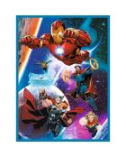 2 Puzzles + Mémos Avengers, Les héros à l'action 30 et 48pcs + Mémos 24 cartes - 3 ans et +