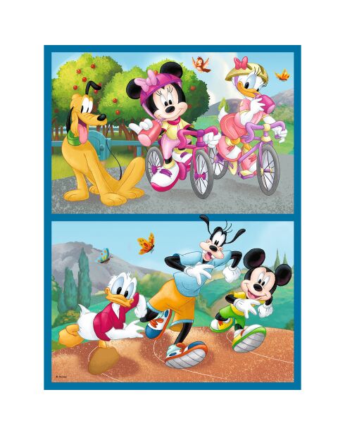2 Puzzles + Mémos Les Héros de Disney 30 et 48pcs + Mémos 24 cartes - 3 ans et +