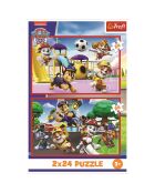 Puzzle Pat Patrouille 2x24 pièces - 3 ans et +