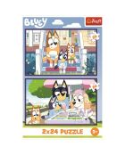 Puzzle Bluey 2x24 pièces - 3 ans et +