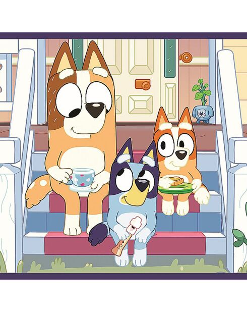 Puzzle Bluey 2x24 pièces - 3 ans et +