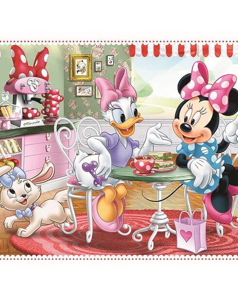 Puzzle 4 en 1 Minnie et ses amis -  4 ans et +