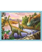Puzzle 4 en 1 Dinosaures 4 ans et +