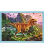 Puzzle 4 en 1 Dinosaures 4 ans et +