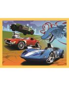 Puzzle Hot Wheels 4 in 1 - Età 4+